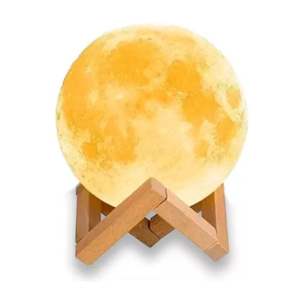 Umidificador de Lua abajur Difusor de Aroma com Iluminação