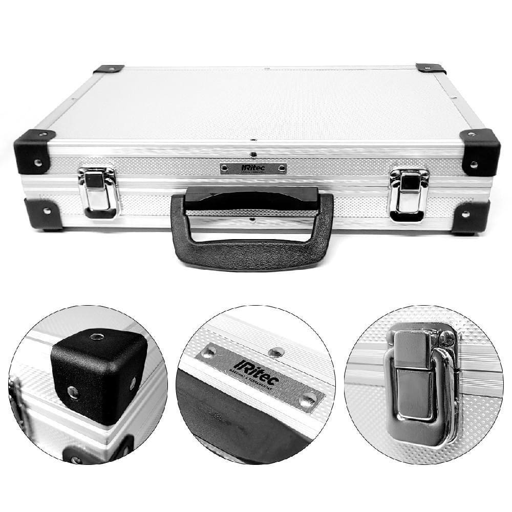 Maleta De Aluminio P/Ferramentas Pequena Sem Chave -Ritec