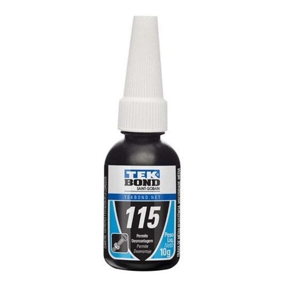 Adesivo Cola Trava Rosca Parafuso Ref. 115 10Gr Tekbond