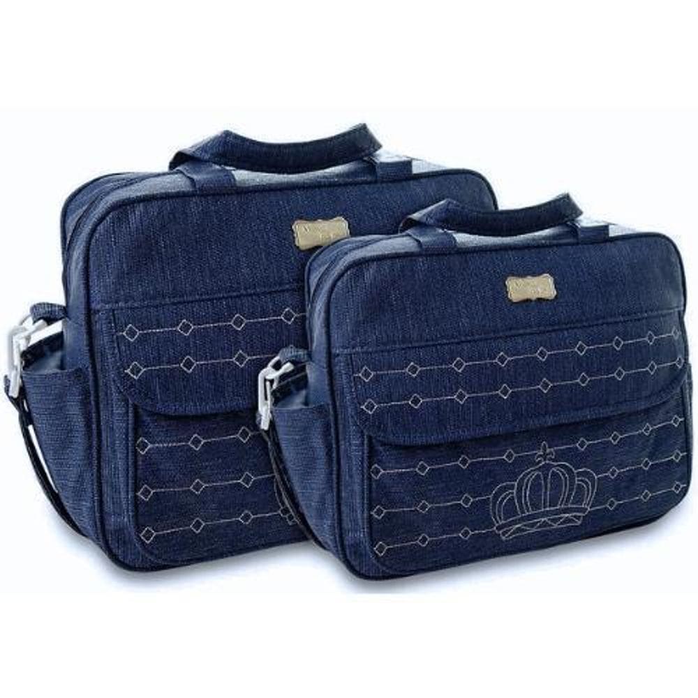 Kit Bolsas Maternidade Mave Baby Supreme Azul Marinho
