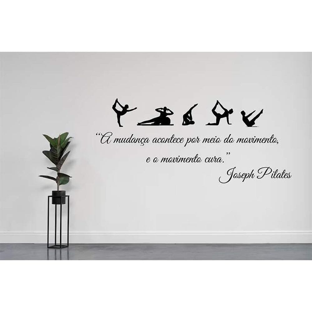 Adesivo De Parede Pilates Mod09