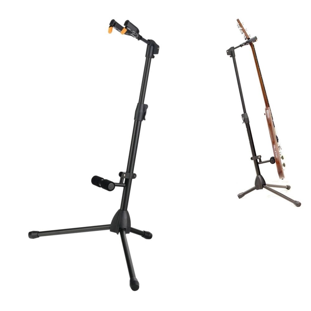 Estante Suporte Cordas Com Auto Trava Guitarra Baixo Violão