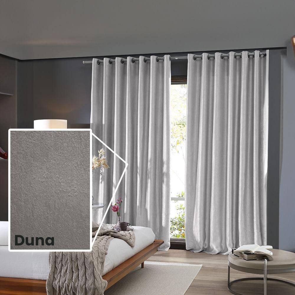 Cortina Sala / Quarto Corta Luz 3,6 X 2,5 Bella Janela Duna