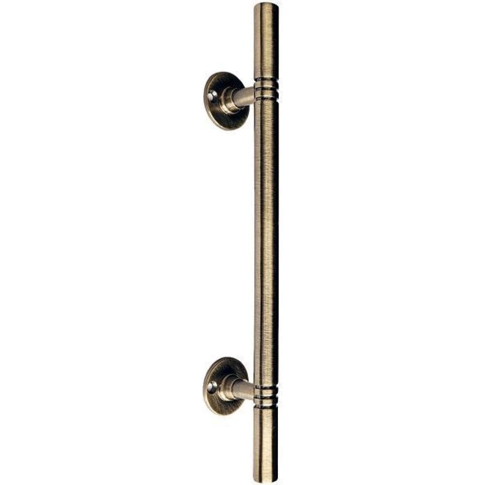 Puxador Duplo Italy Bronze Antigo 248Mm Porta Pivotante