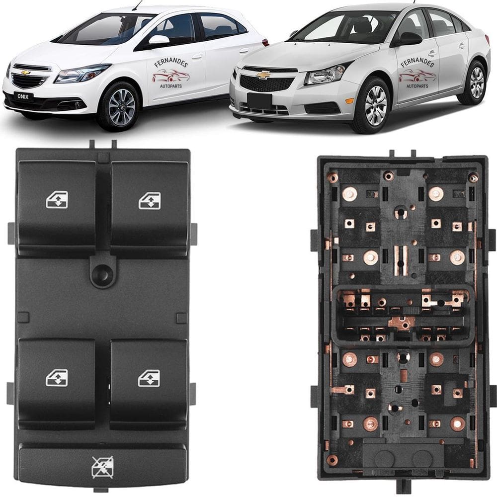 Botão Vidro Elétrico Motorista Cobalt Cruze 2013 2014 2015