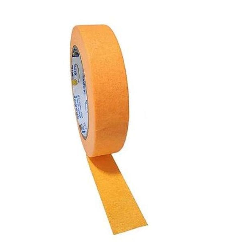 Fita Crepe 18Mmx30M Cor Laranja Neon