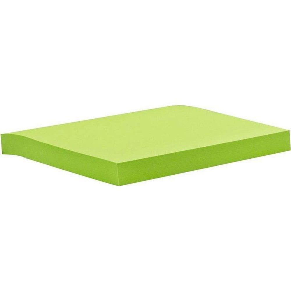 Bloco De Recado Autoadesivo 76X102Mm Gde Verde Neon 100F