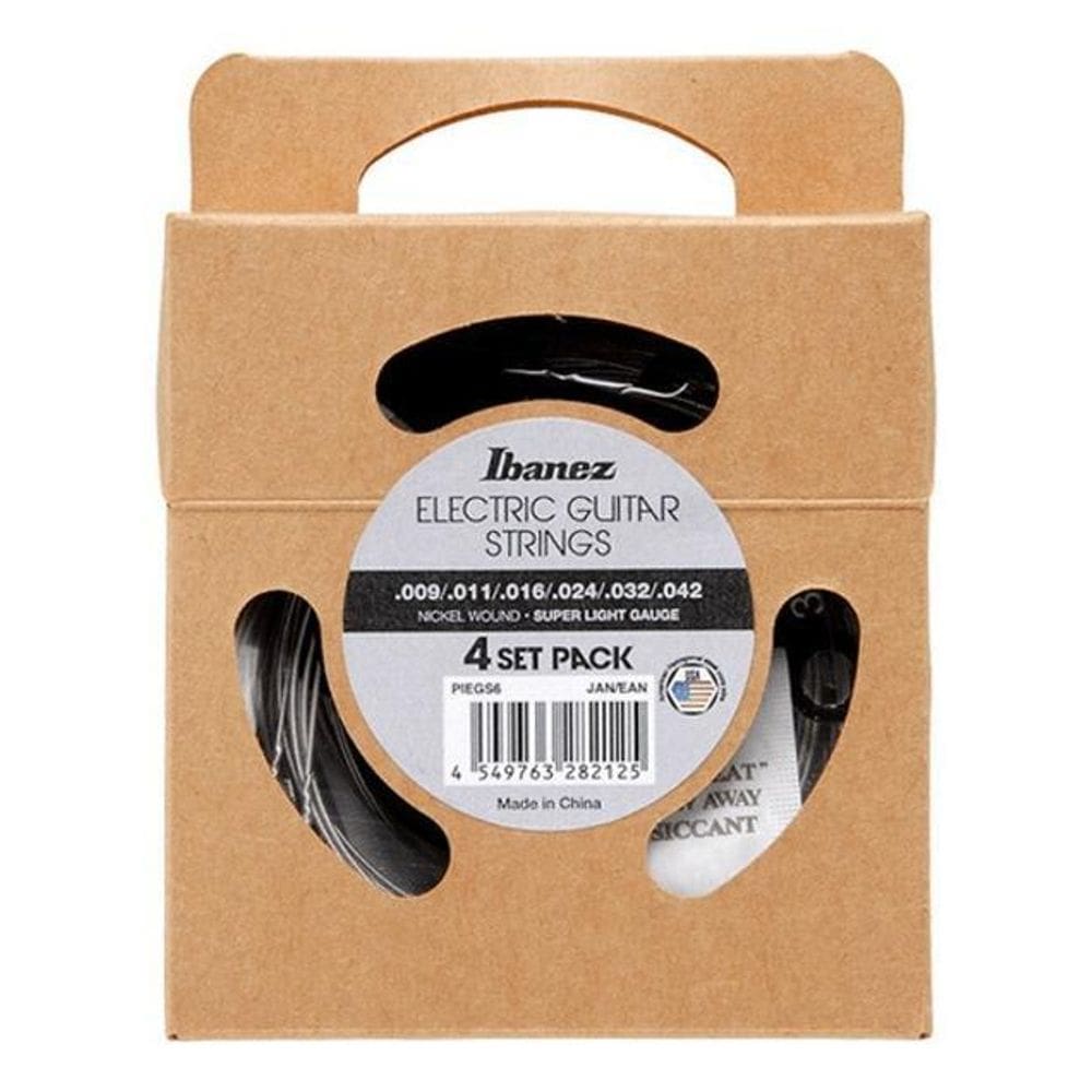 Encordoamento Para Guitarra 6 Cordas Nickel Piegs61