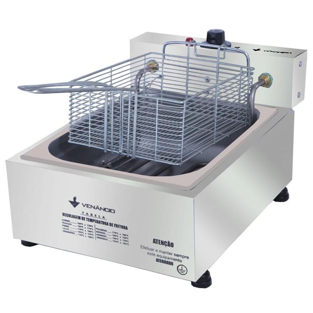 Fritador Elétrico Óleo 1 Cuba Sfe112 - Venâncio 127V