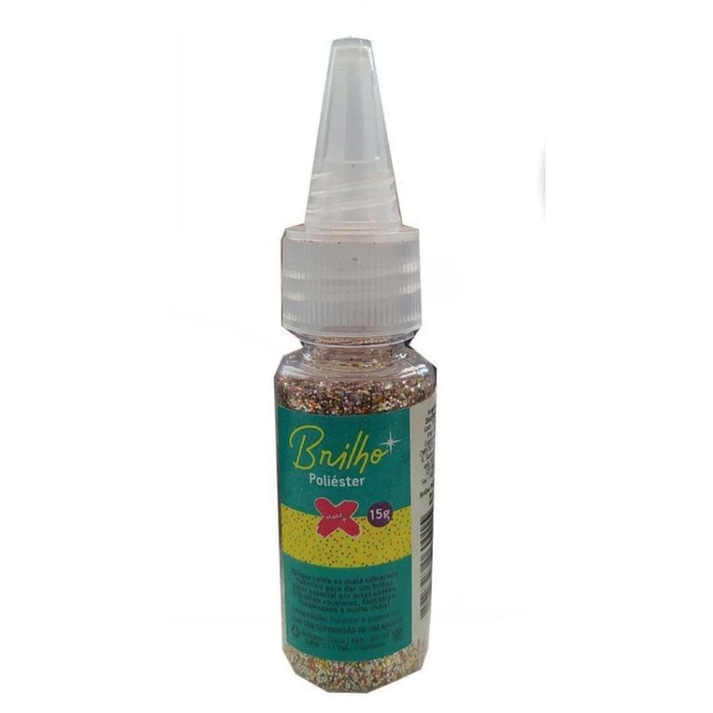 Brilho Poliéster 15G Glitter Decorativo