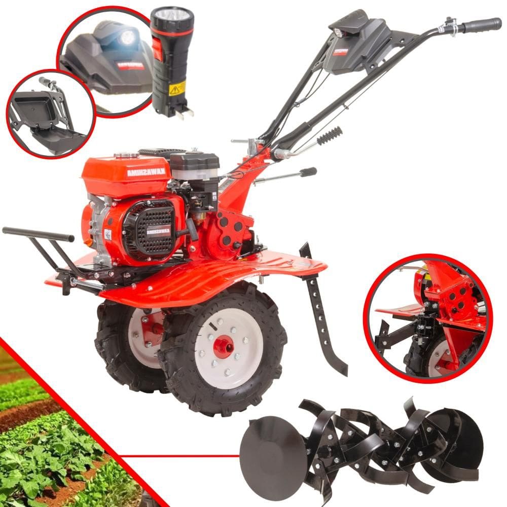 Tobata Tobatinha Kawashima MCG780A À Gasolina 212cc 7HP de Potência Motor 4 Tempos Robusto e Profissional Ideal Para Descompactação de Solo e Areia