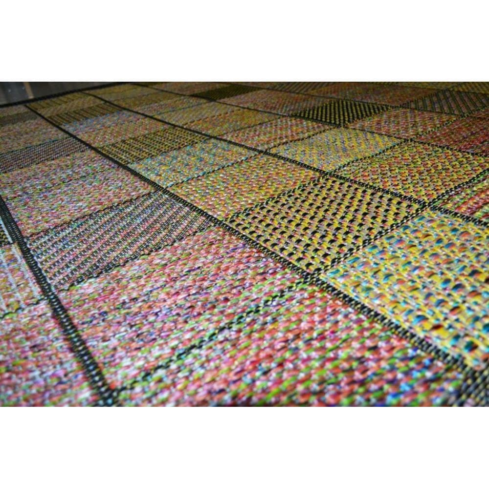 Tapete Redondo Unique Tabuleiro Multi-A 200 Cm