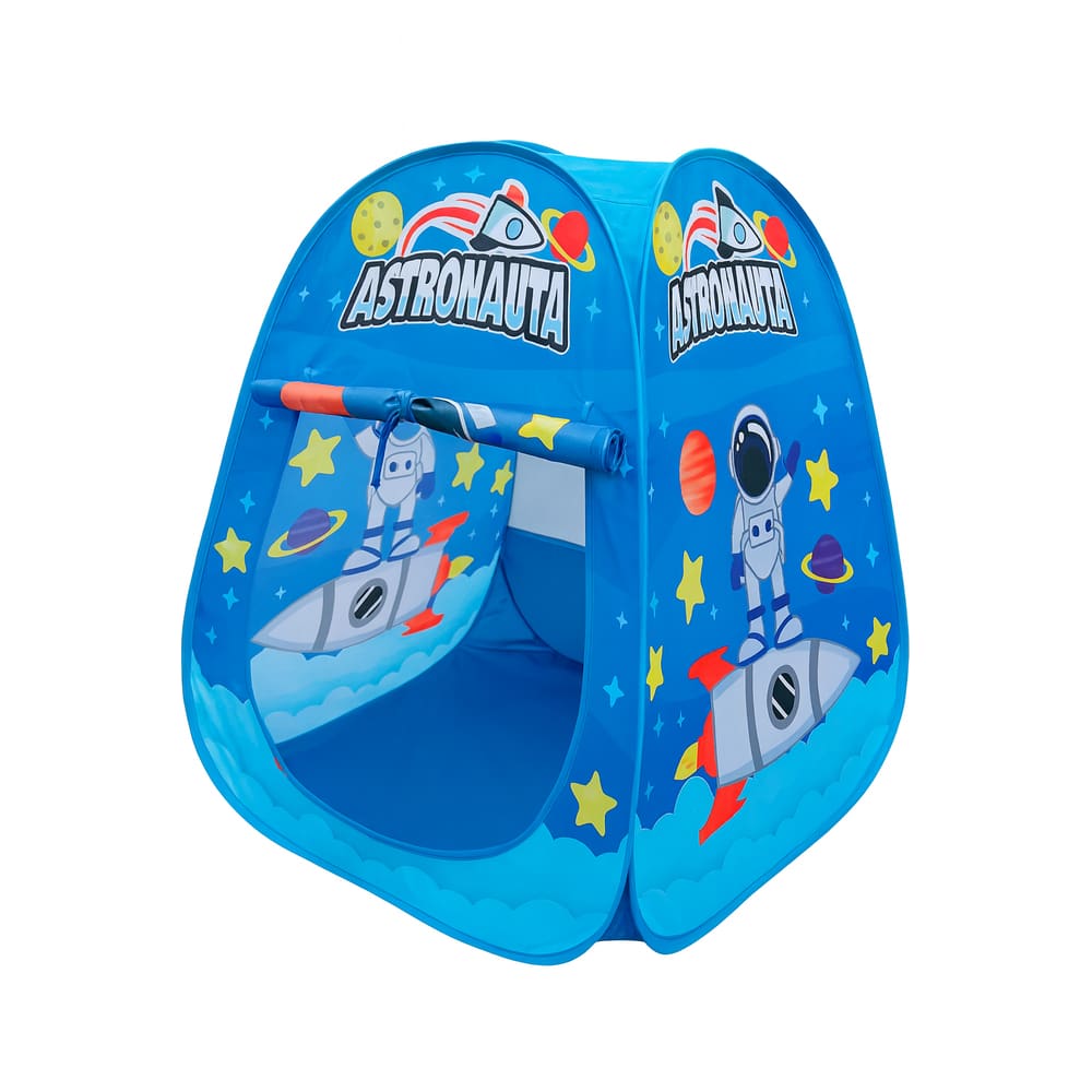Barraca Infantil Cabana Astronauta Divertido Dobrável Bebe