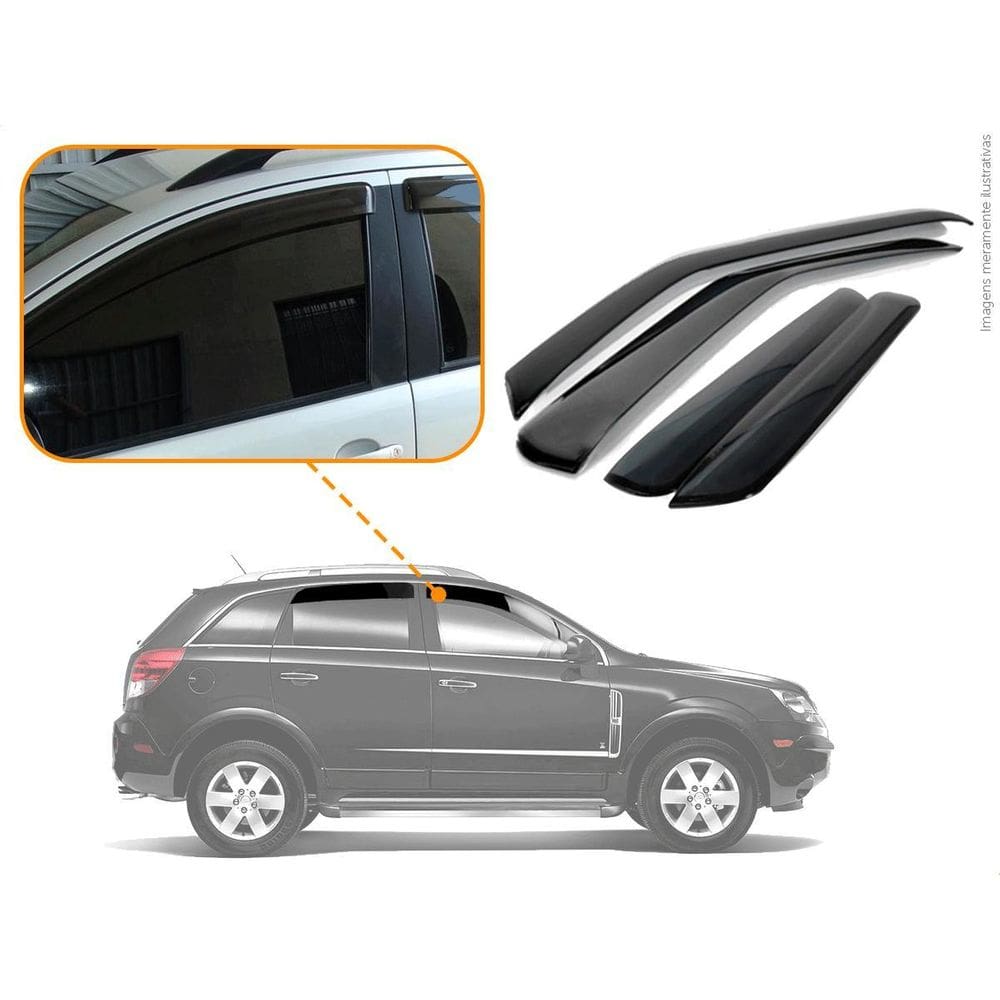 Calha De Chuva Gm Captiva