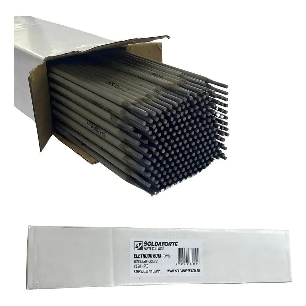 Eletrodo 6013 Serralheiro 3,25Mm Caixa 5Kg - Soldaforte
