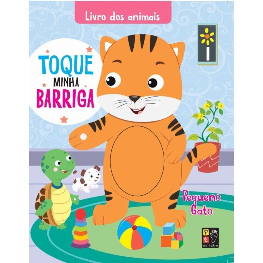 Livro Dos Animais - Toque Minha Barriga - Pequeno Gato