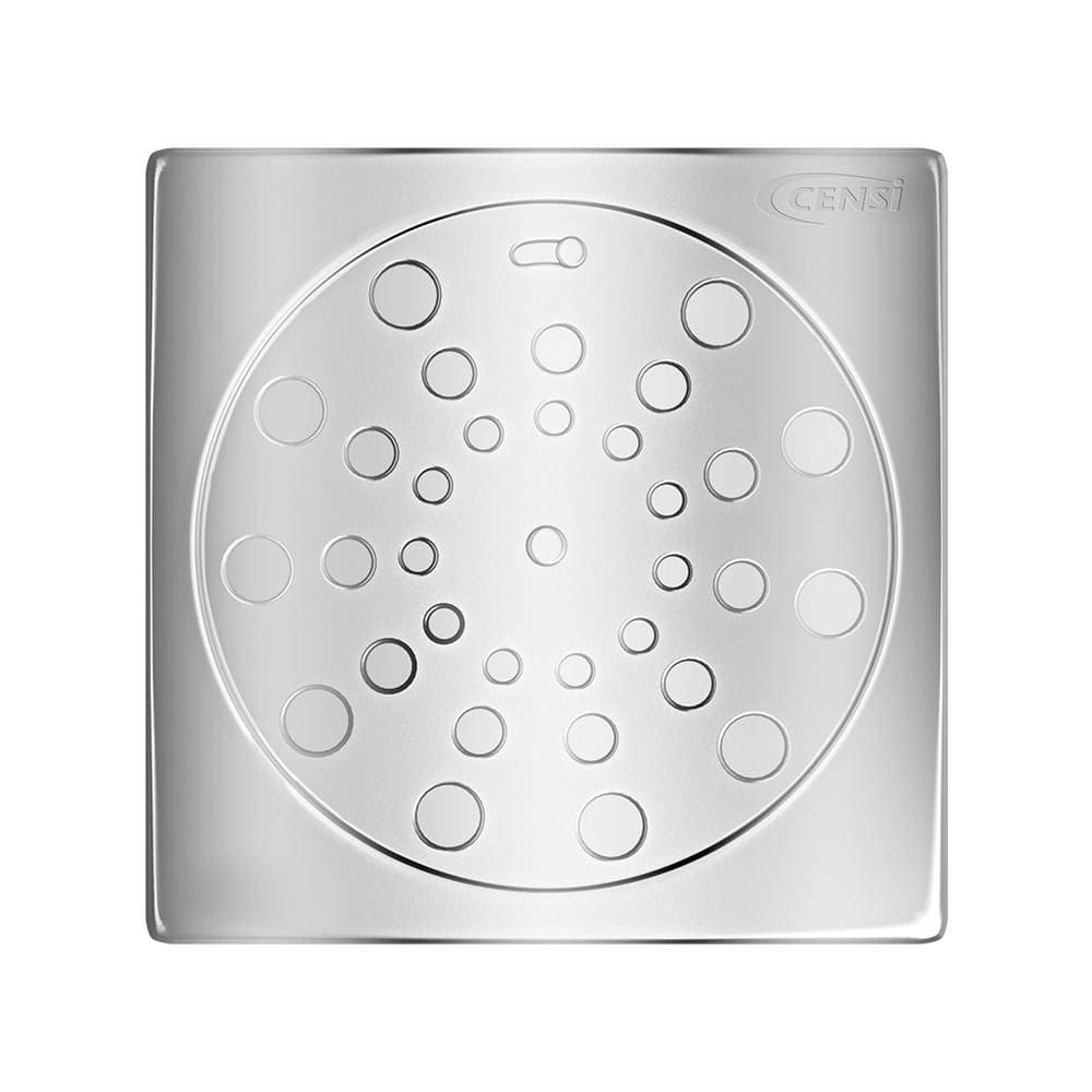 Grelha Quadrada De Aço Inoxidável Com Fecho - 100Mm Censi