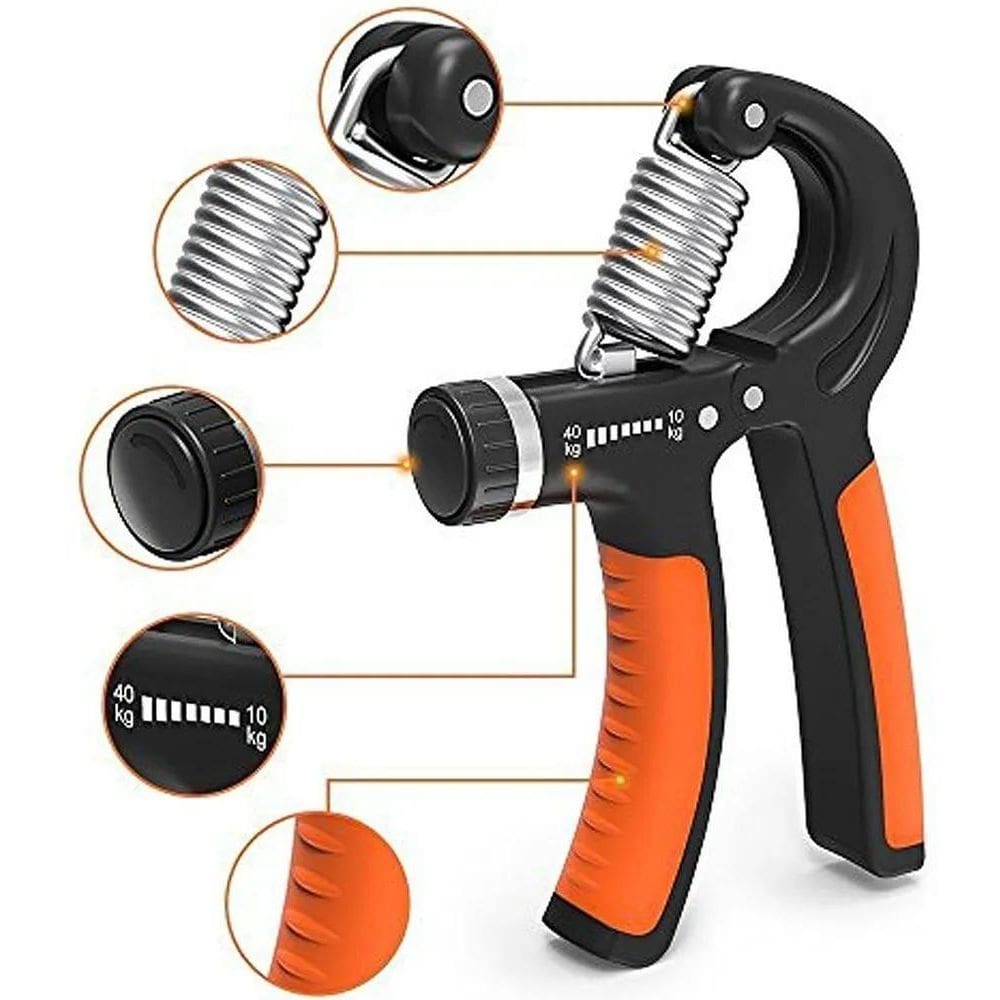 Hand Grip Fortalecedor Mão Punho Fisioterapia 10 A 40 Kg Cor