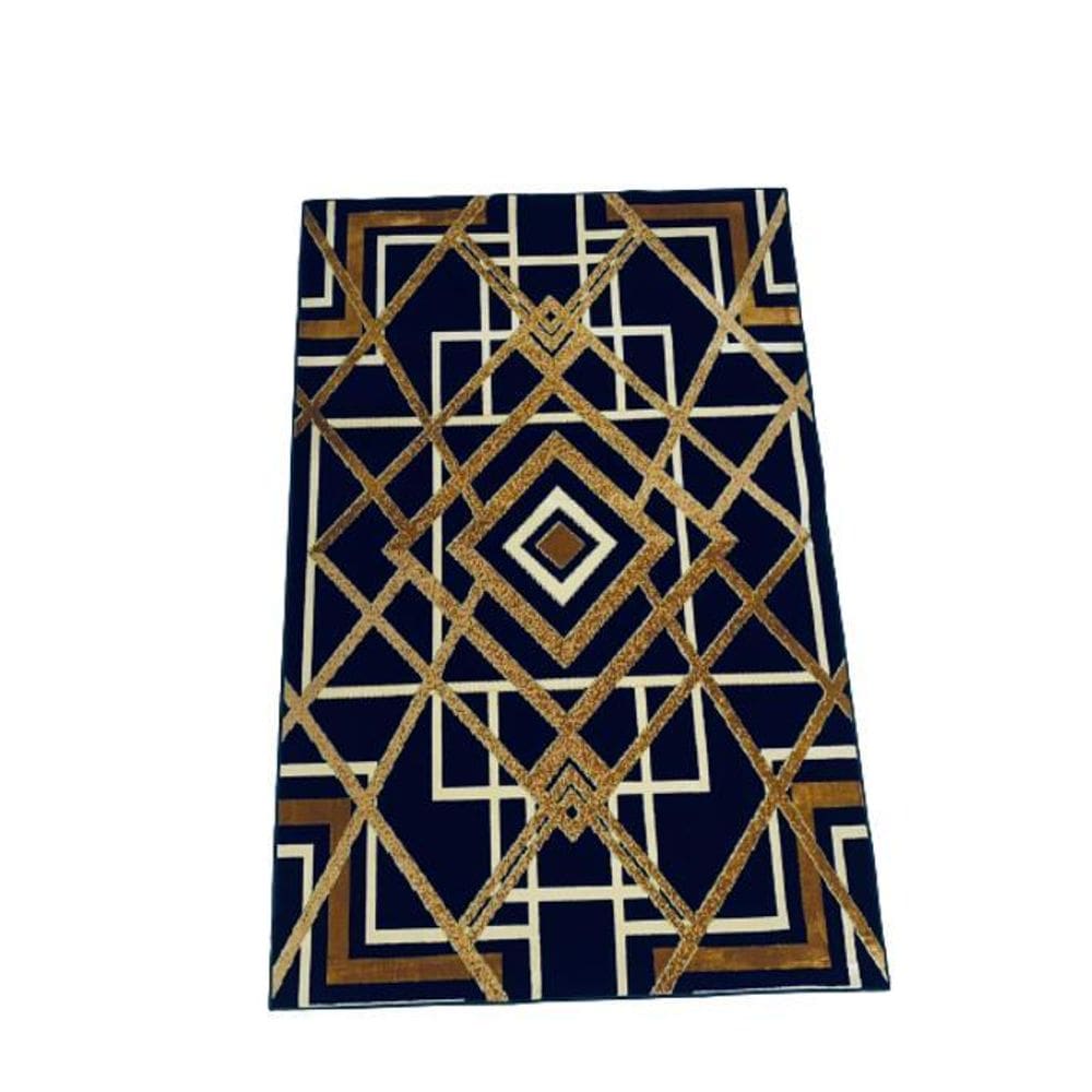Tapete Sala E Quarto 100X150 Veludo Belga Reims Rayza