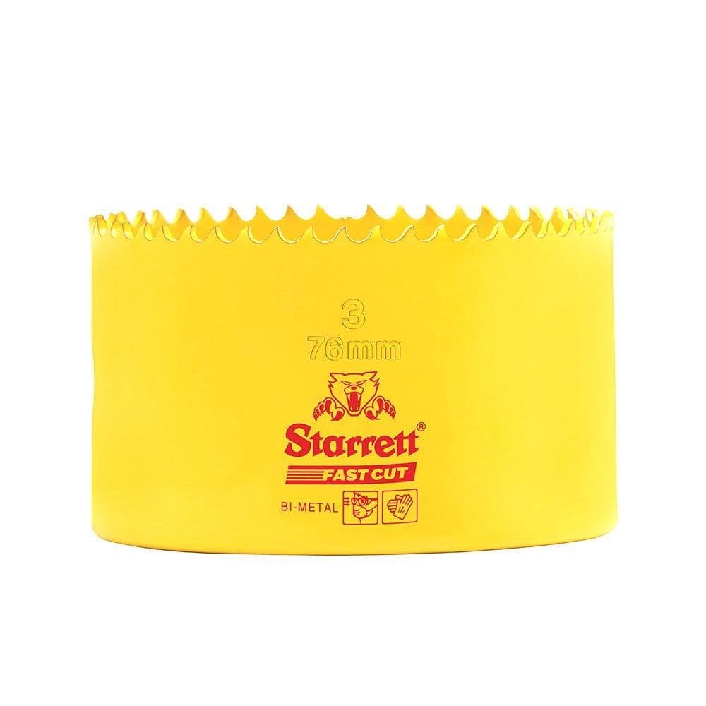 Serra Copo Bi-Metal Fast Cut 3 Polegadas - Starrett
