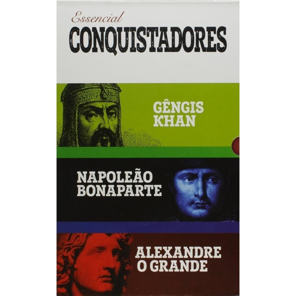 Essencial Conquistadores - Caixa Com 3 Volumes