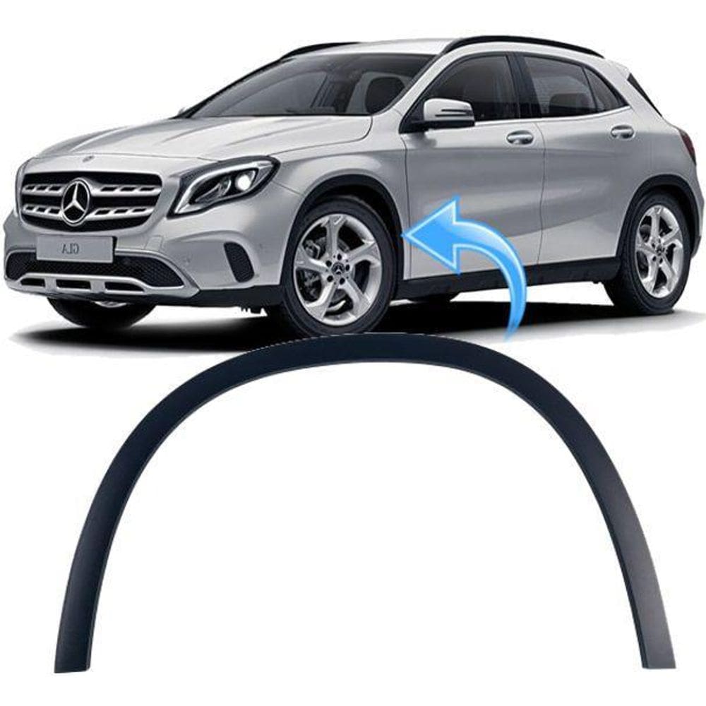Moldura Paralama Gla200 Gla250 De 2014 À 2020 - Esquerdo