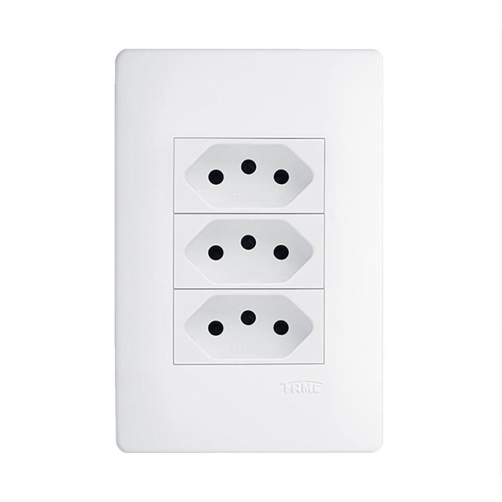 3 Tomadas 2P+T 20A 250V Habitat Fame
