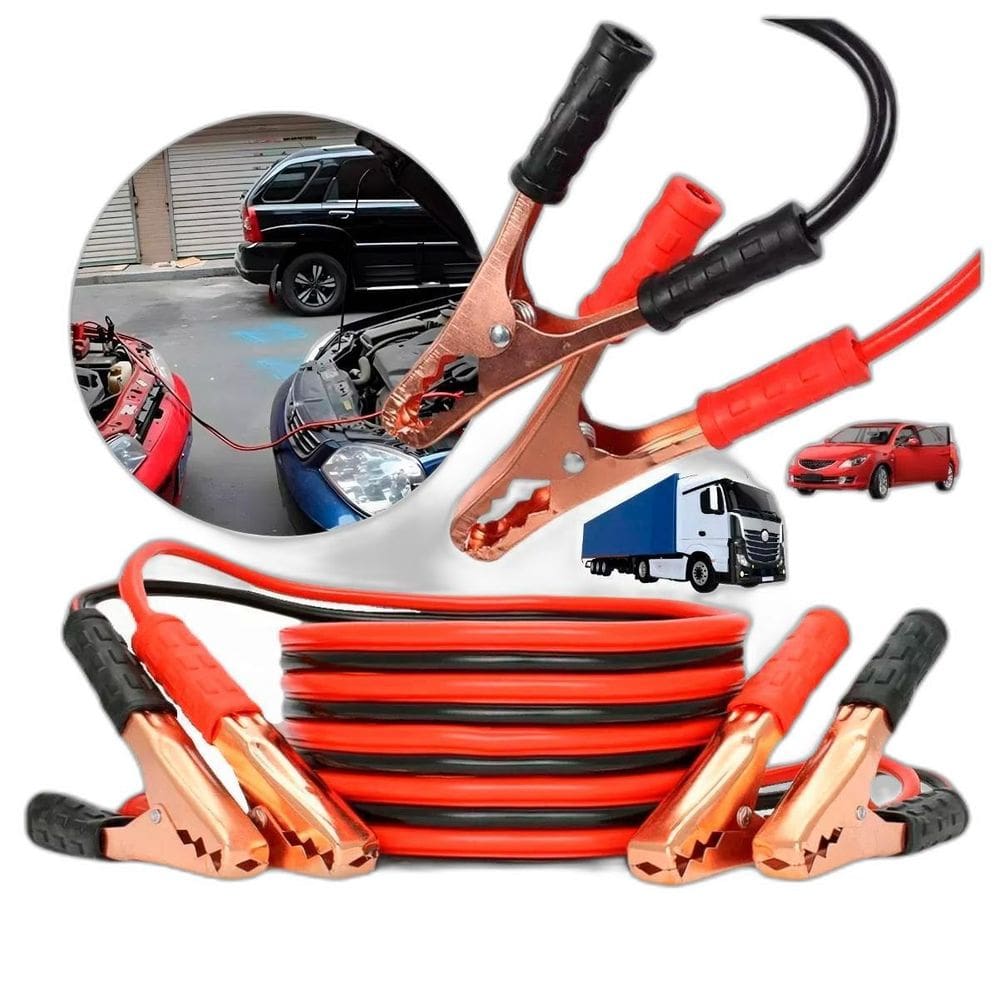 Cabo Auxiliar Bateria 1200Amp Transferência De Carga