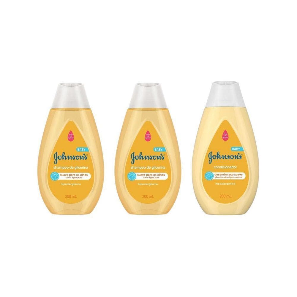 Kit Johnson 2 Shampoo 200Ml+1 Cond 200Ml Tradicional