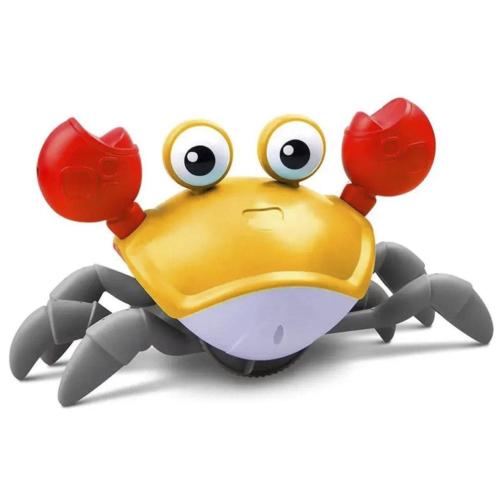 Artigo Brinquedo Caranguejo Fujão - Amarelo