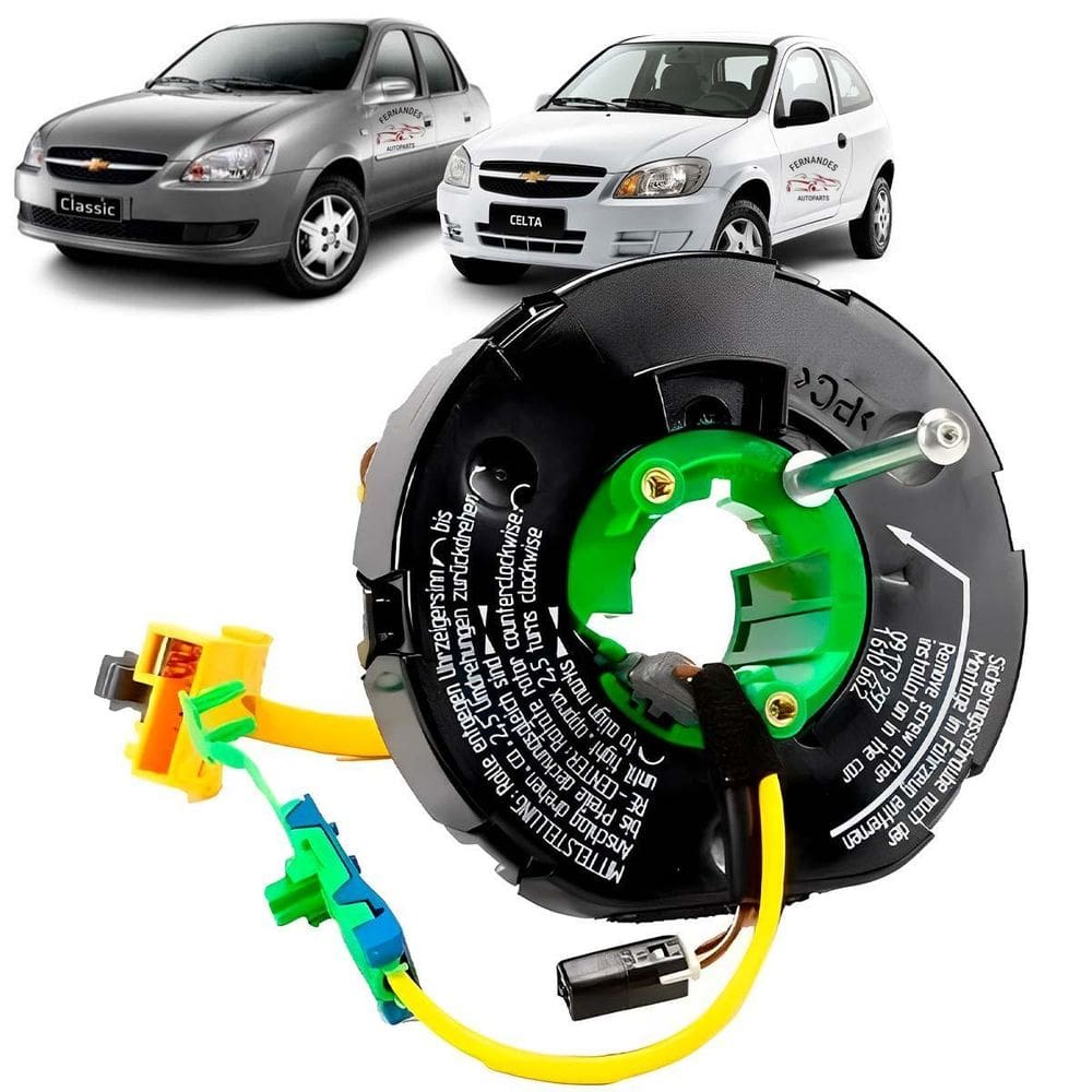 Cinta Airbag Volante Direção Gm Celta Classic Tigra 9179297