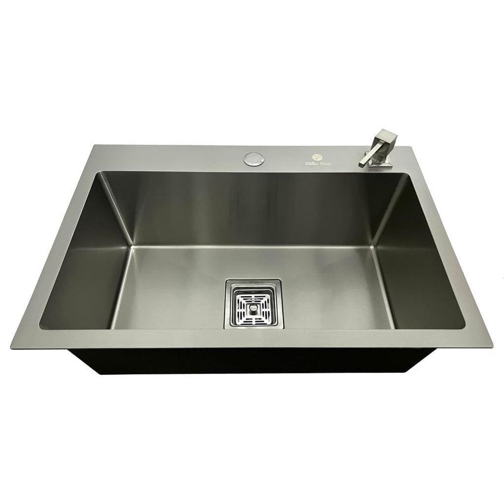 Cuba Gourmet Quadrada Aço Inox 304 Escovada 60X40 Acessórios