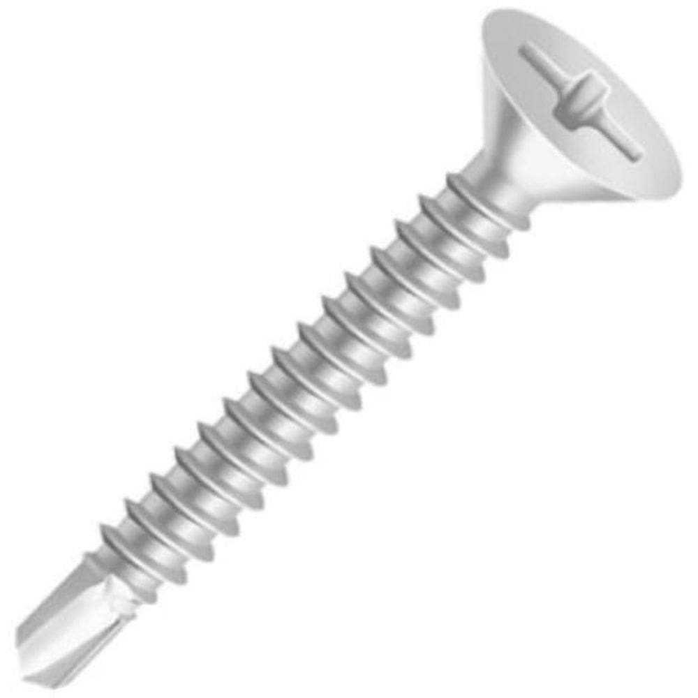 200 Pç Parafuso Cab Chata Phillips 4,8 X 38 Inox Atarraxante