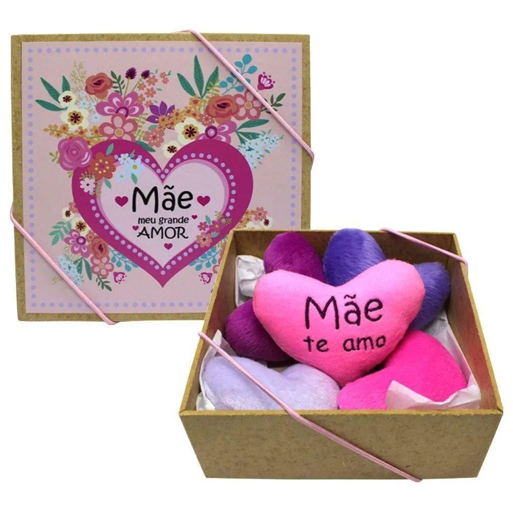 Almofada Na Caixa Mae Meu Grande Amor