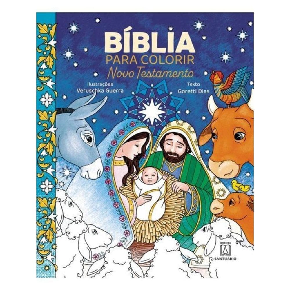 Bíblia Para Colorir - Novo Testamento