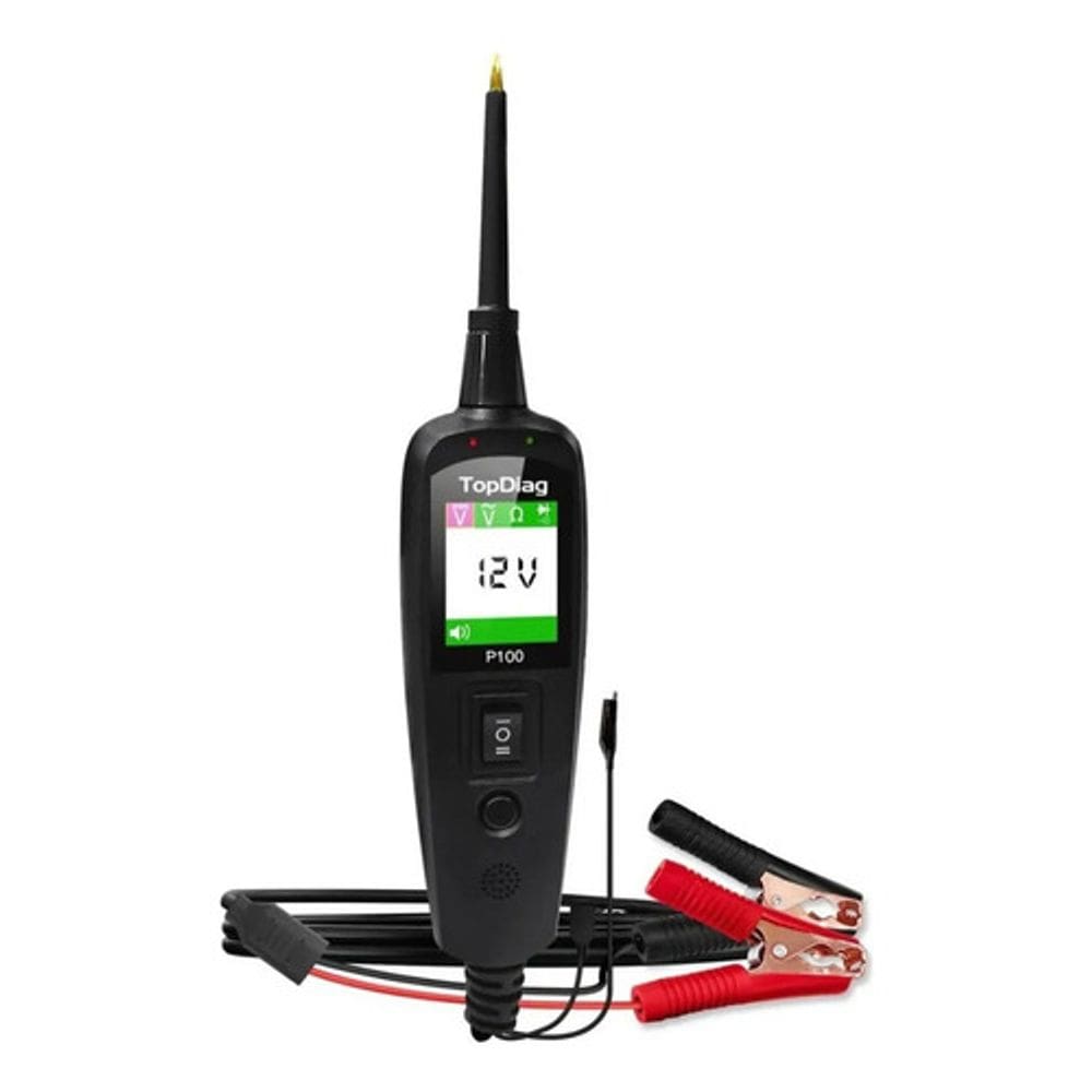 Testador circuito elétrico automotivo power pro p100 dc/ac