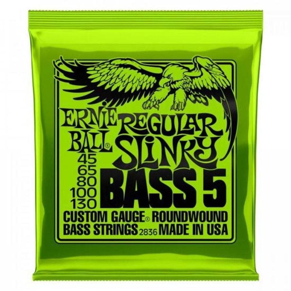 Encordoamento Para Contrabaixo Niquel .045 Regular Slinky Ernie Ball [f002]