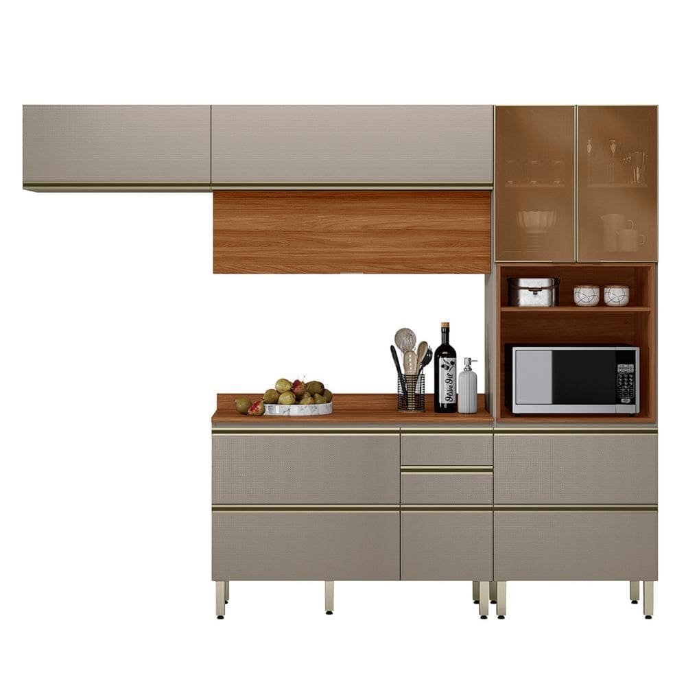 Cozinha Modulada Proença 4 Peças com Paneleiro 1 Forno - Demartêz