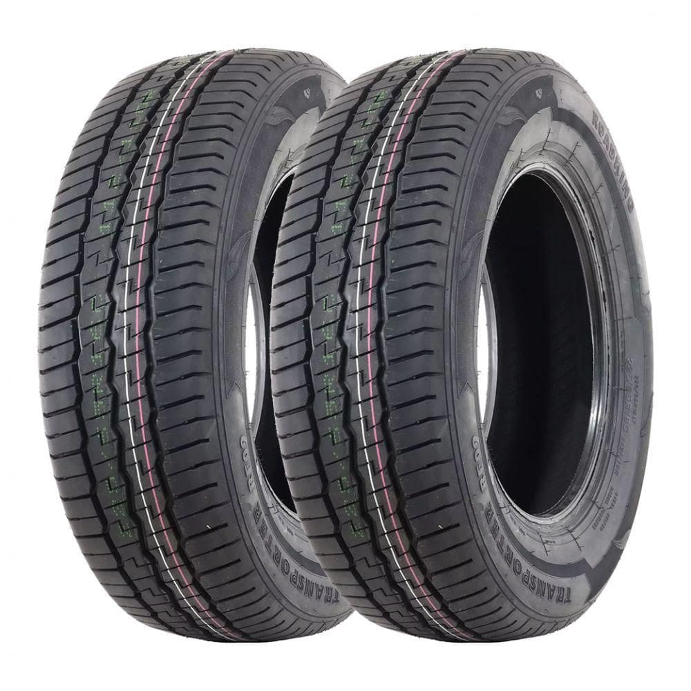 Kit 2 Pneus Roadking Aro 15C 225/70R15C Transporter RF09 8 Lonas 112/110R