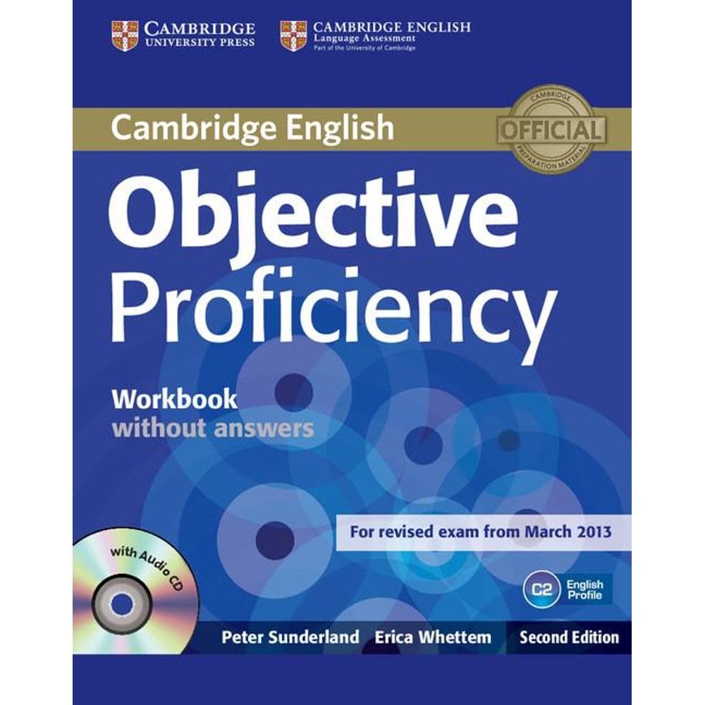 Objective Proficiency C2 - Workbook Without Answers With Audio CD