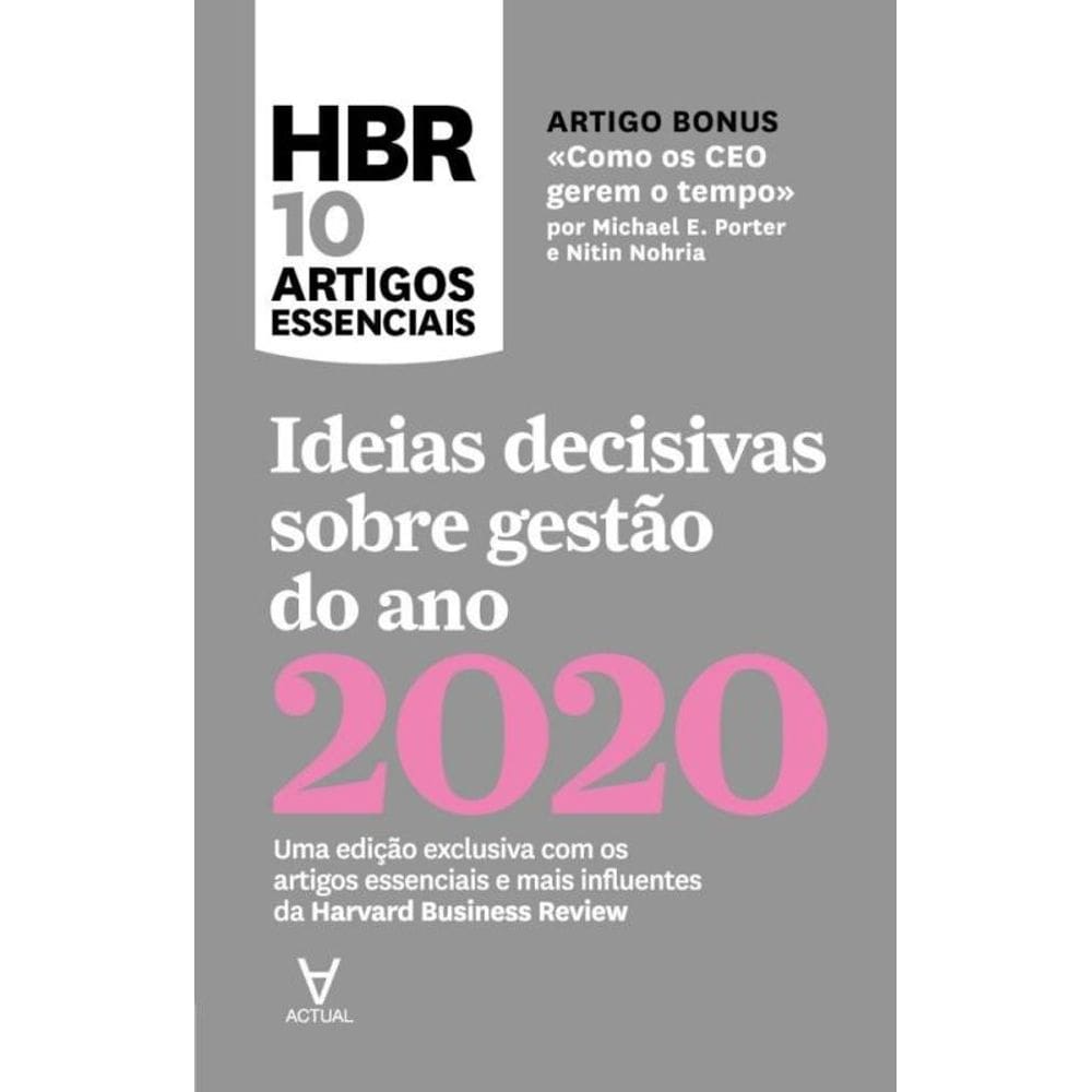 Ideias decisivas sobre gestão do ano 2020