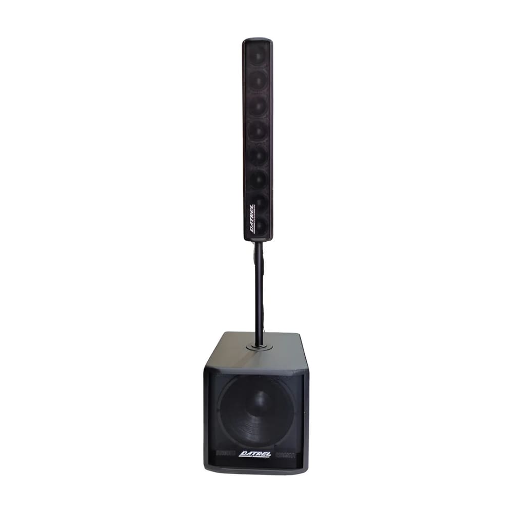 Sistema P.a Vertical Line Kswa-300 + Vox 8.0 Mixer Datrel