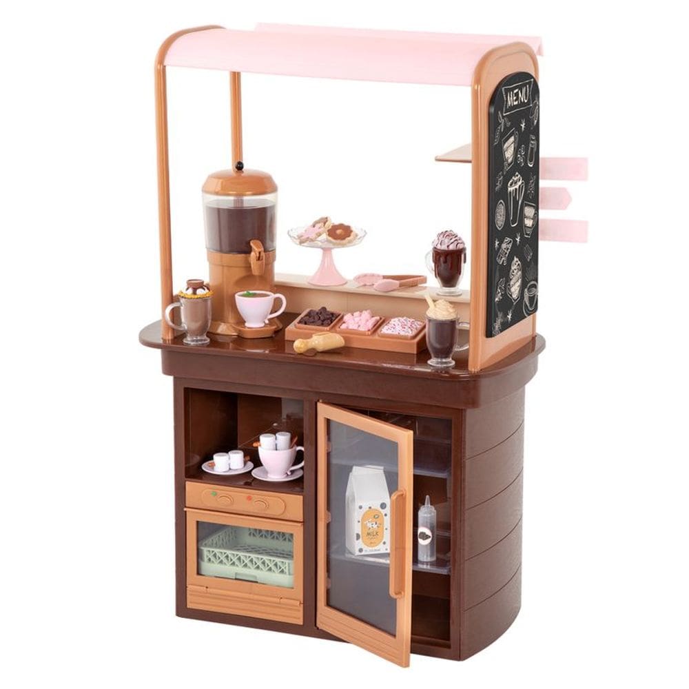 Quiosque de Chocolate Quente Choco-Tastic Our Generation - Candide 0342