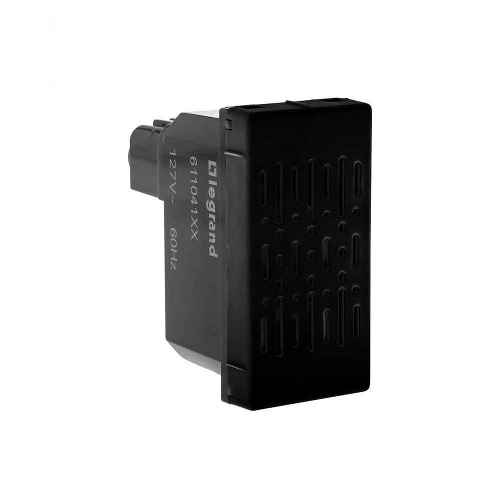 Campainha Cigarra 110V 81m Preta 611040pt