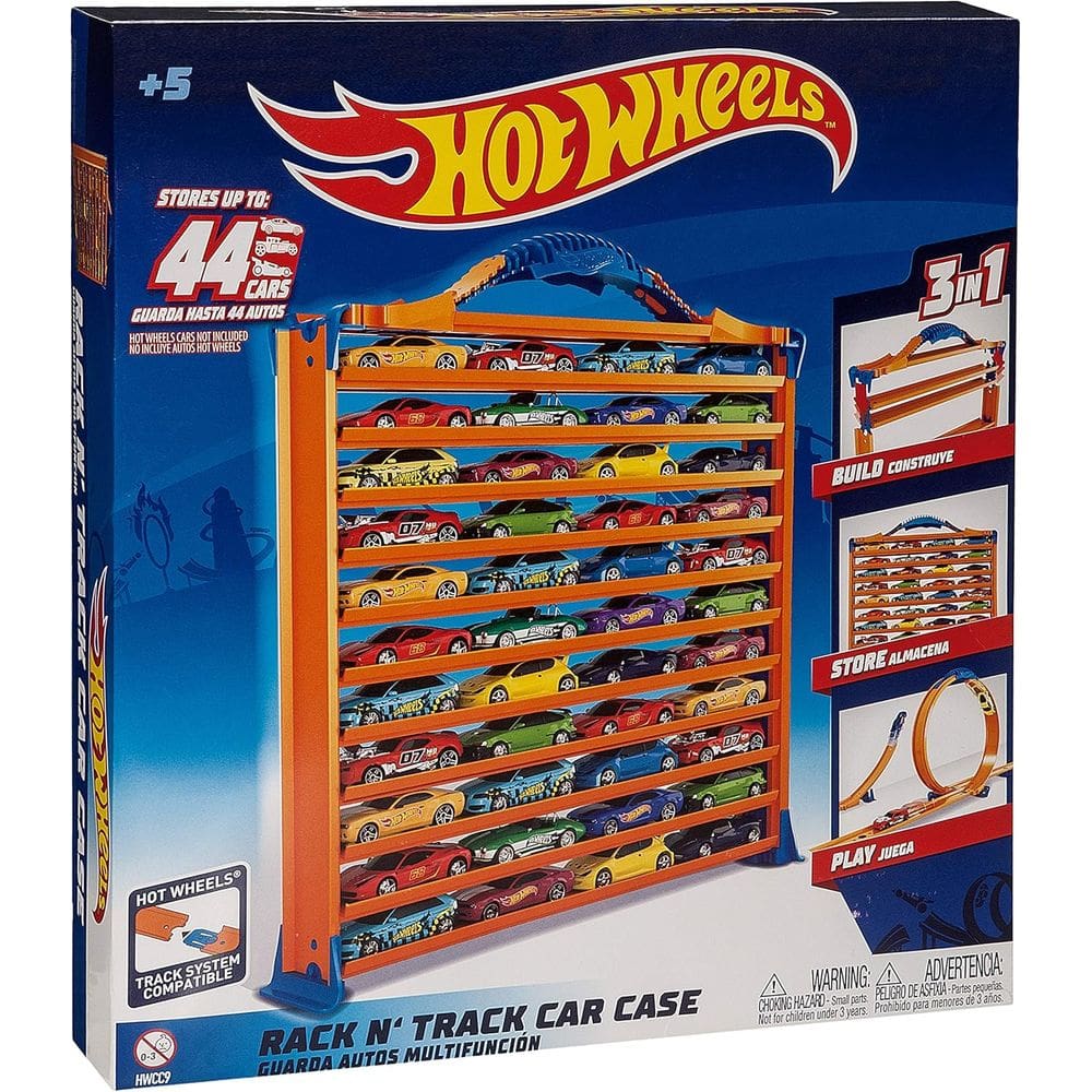 Hot Wheels Porta Carrinho Pista, 35 peças- F0025-7