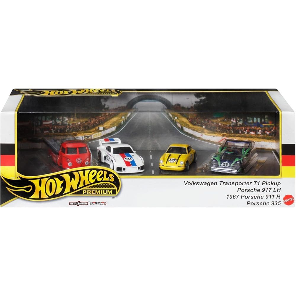 Conjunto de colecionador premium Hot Wheels HRT54