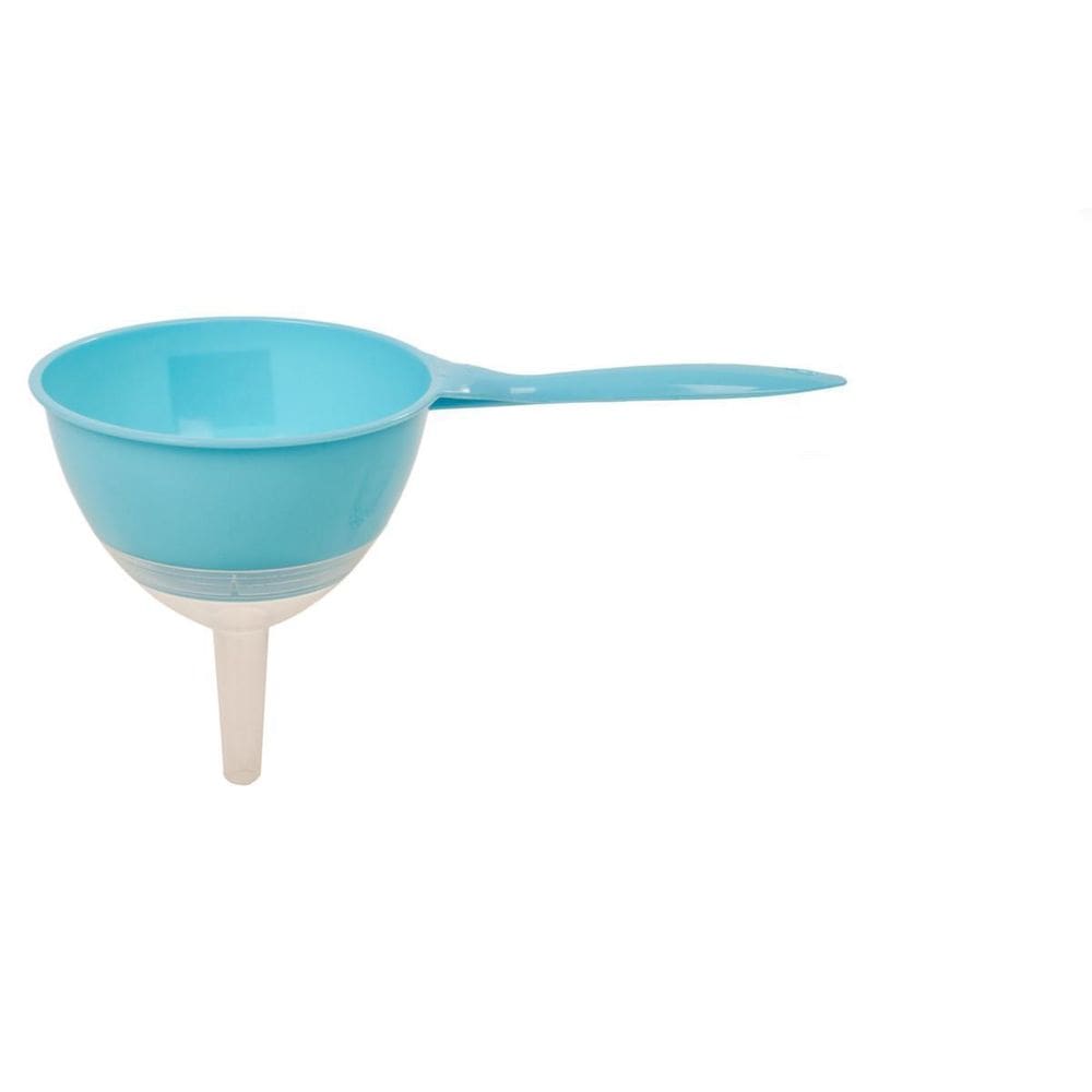 Peneira Com Funil Plástico Para Cozinha 15X15X17Cm Prático