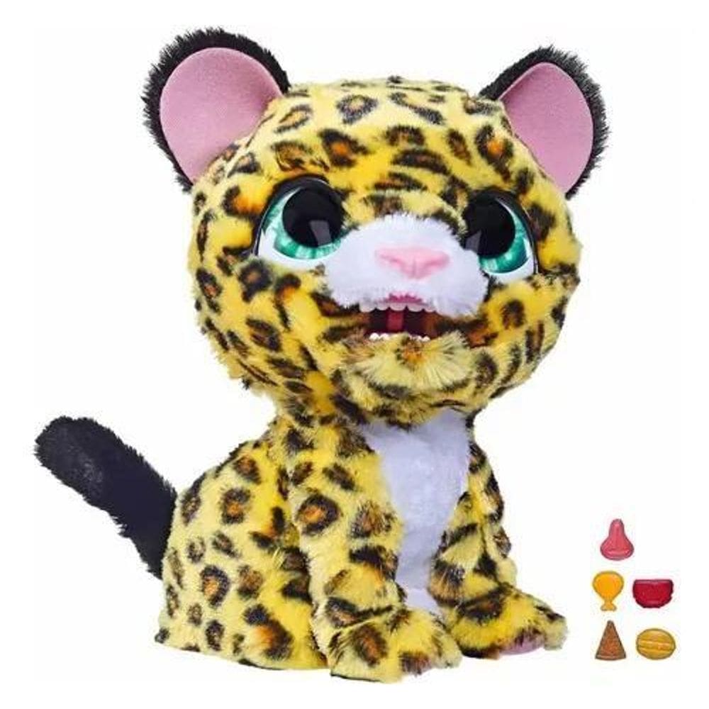 Pelúcia Interativa Furreal Lolly, A Leoparda - Sunny 3996 Cor Amarelo