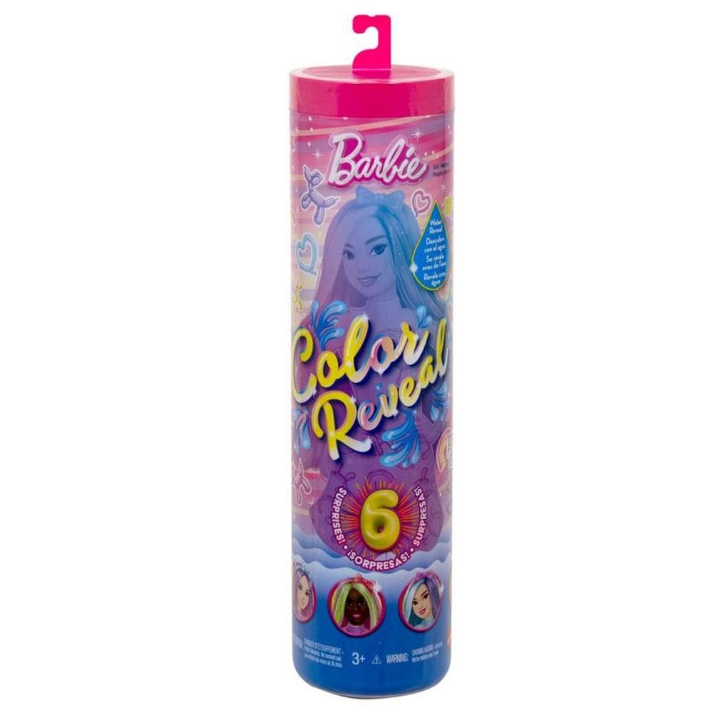 Barbie Color Reveal Surpresa Animais Com Balões - Mattel JFV58