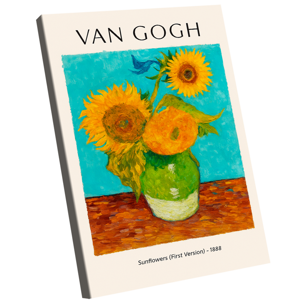 Quadro Decorativo Van Gogh Sunflowers